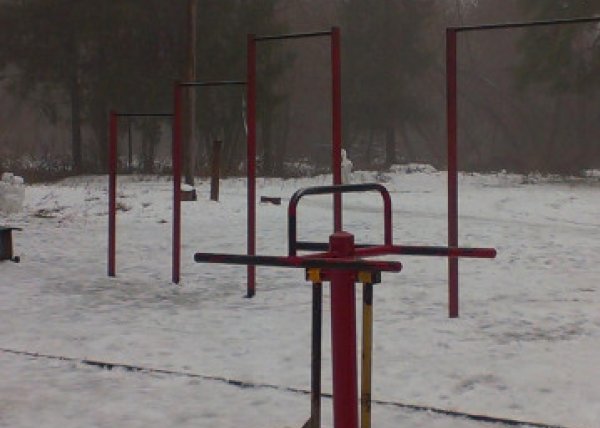 Площадка для воркаута в городе Кстово №4593 Большая Советская фото